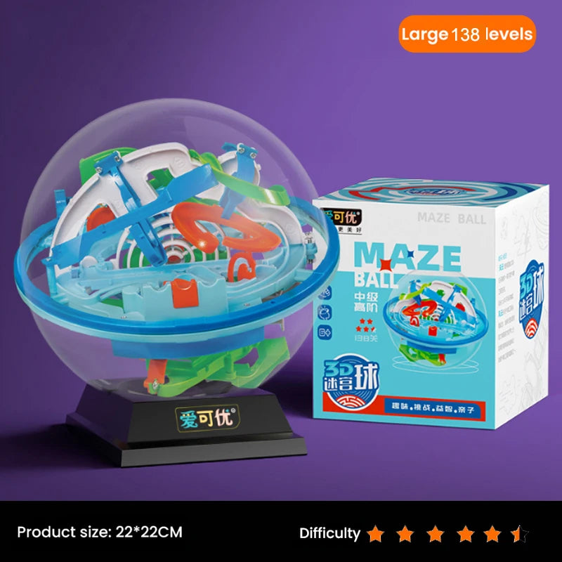 3D Balance Maze Ball