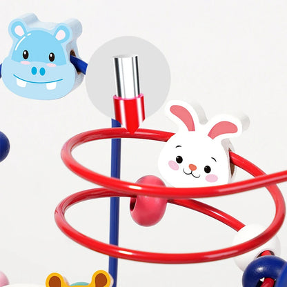 Wooden Bead Maze Toy