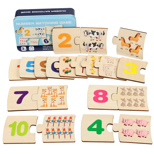 Number Animal Puzzle