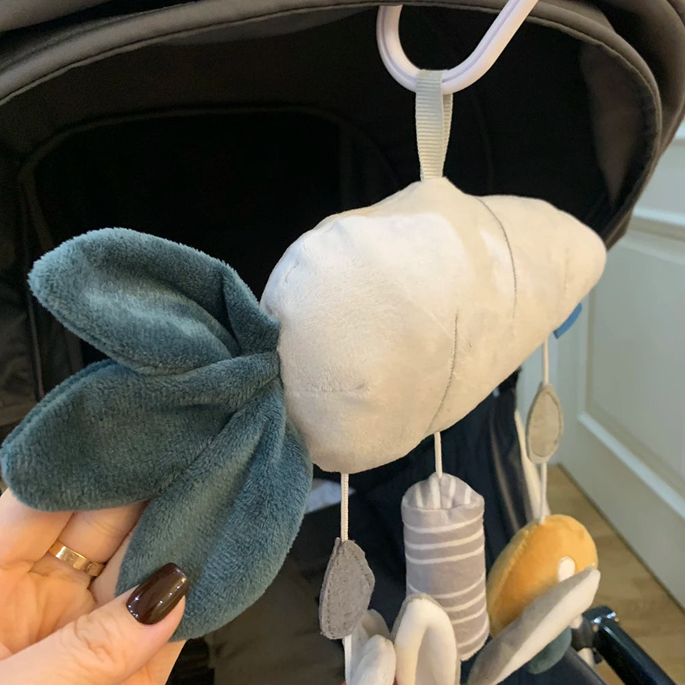 Plush Animal Baby Rattle Toy