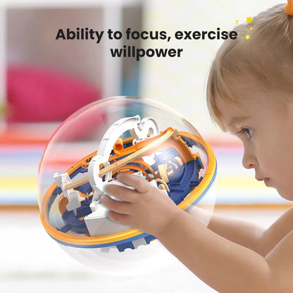 3D Balance Maze Ball