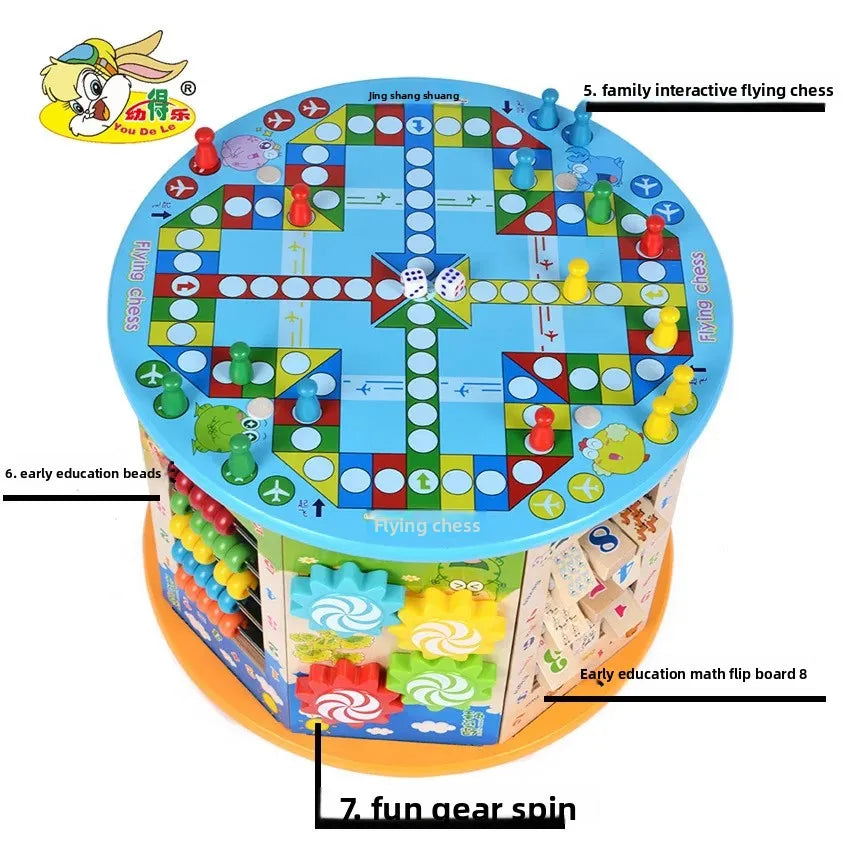 Wooden Preschool Skill Box