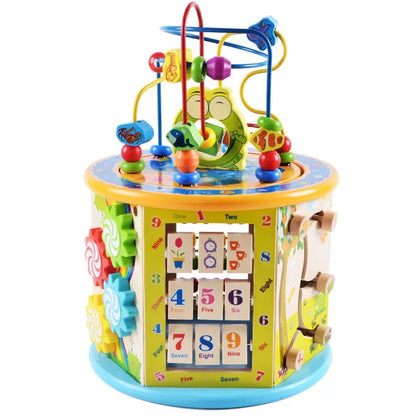 Wooden Preschool Skill Box