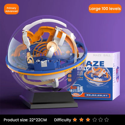 3D Balance Maze Ball