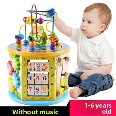 Wooden Preschool Skill Box