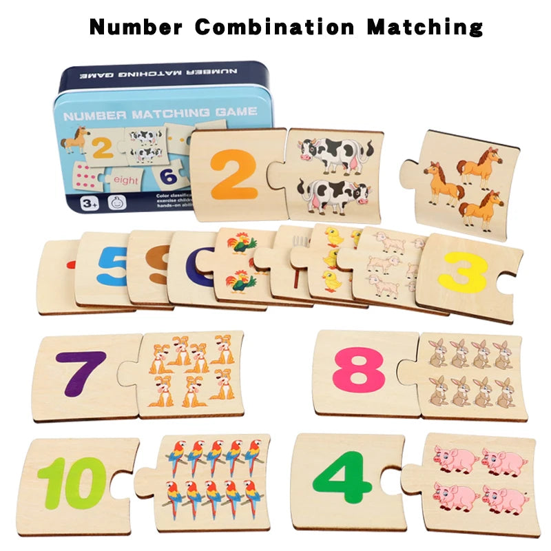 Number Animal Puzzle