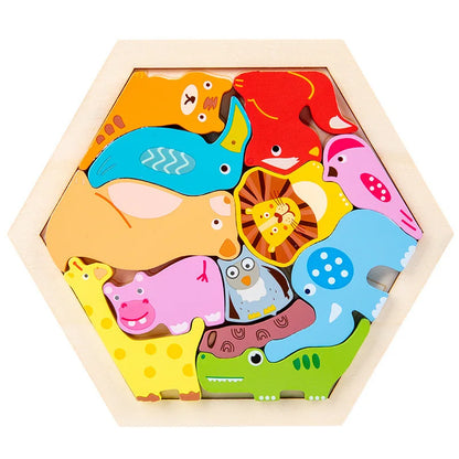 Wooden 3D Puzzle