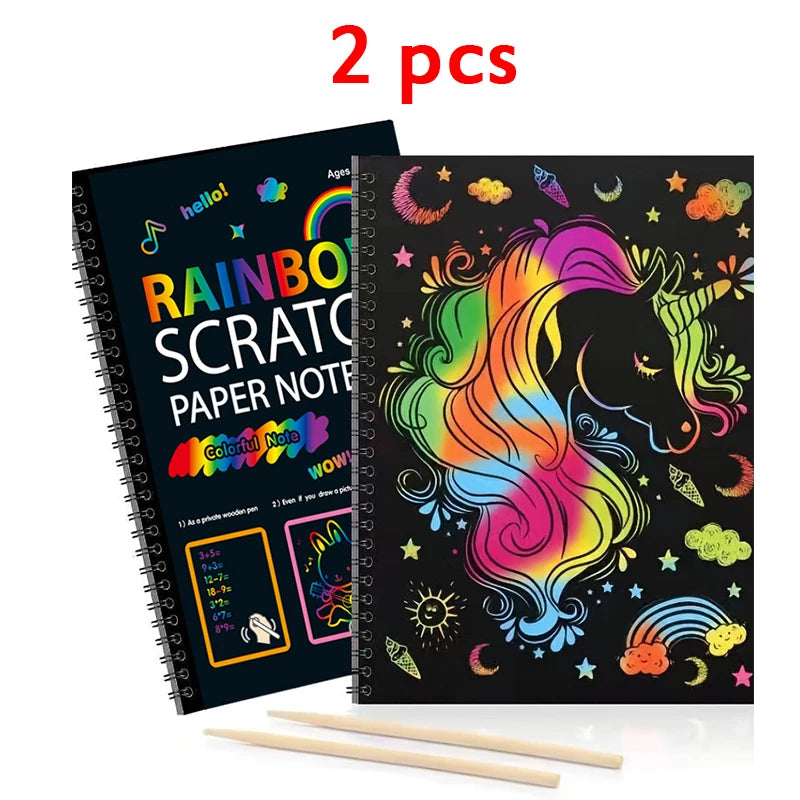 Scratch Painting Cards