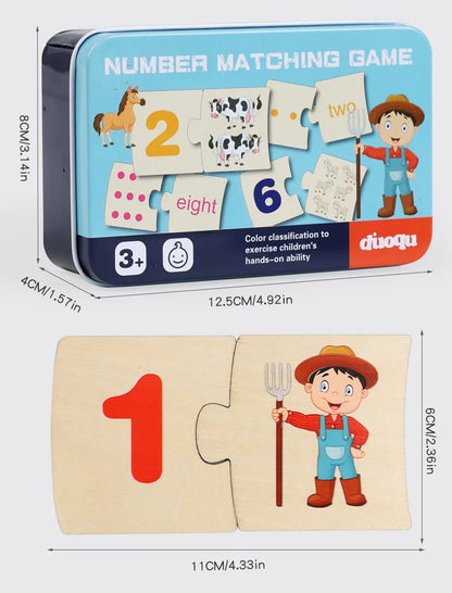 Number Animal Puzzle