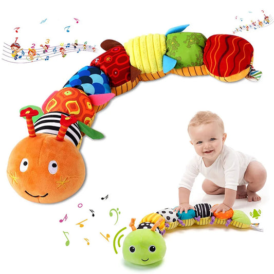 Jumbo Musical Caterpillar Rattle Toy