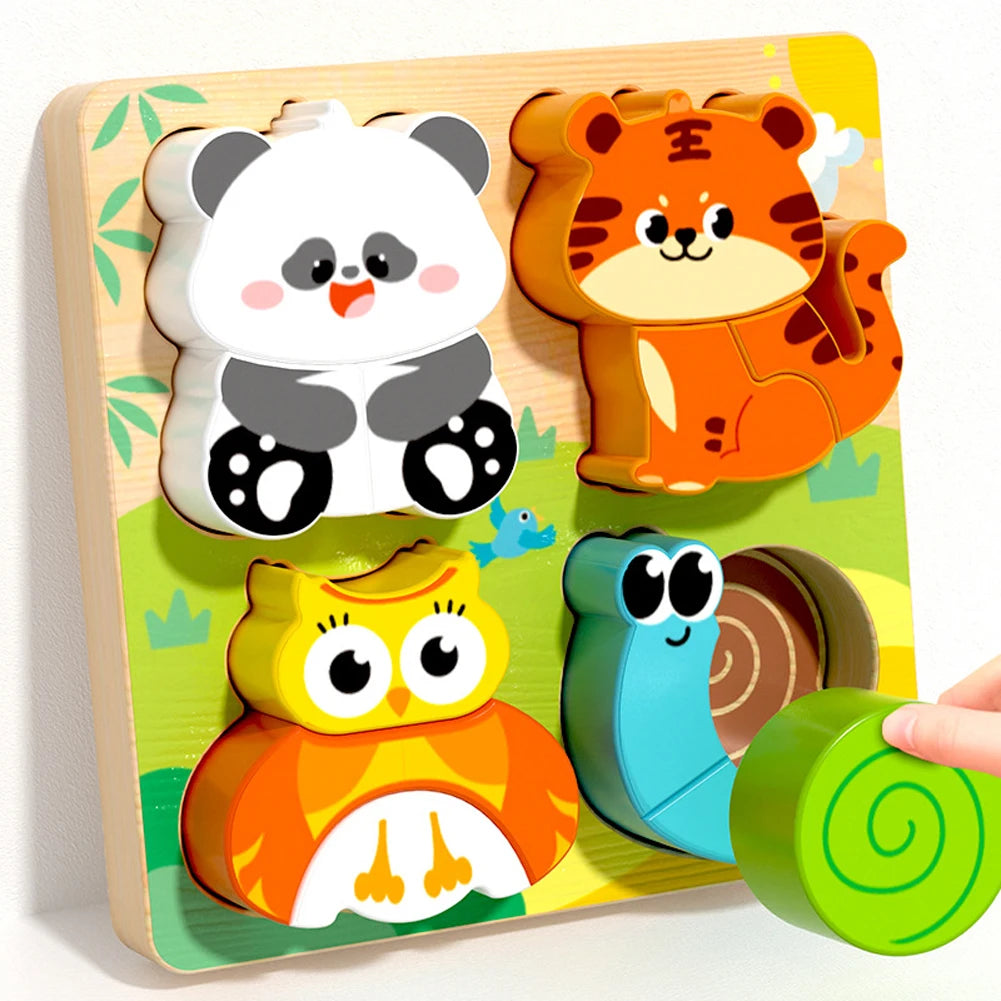4-in-1 Wood Puzzle