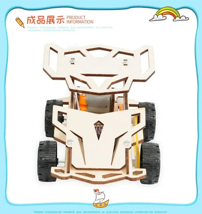 Wooden RC Car Kit