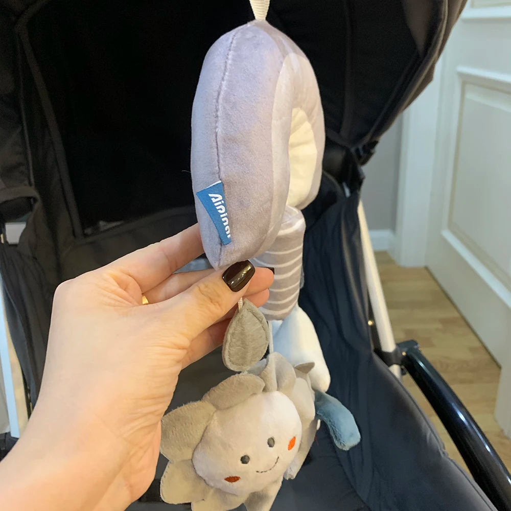 Plush Animal Baby Rattle Toy