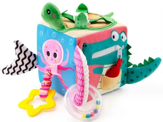 Plush Animal Baby Rattle Toy