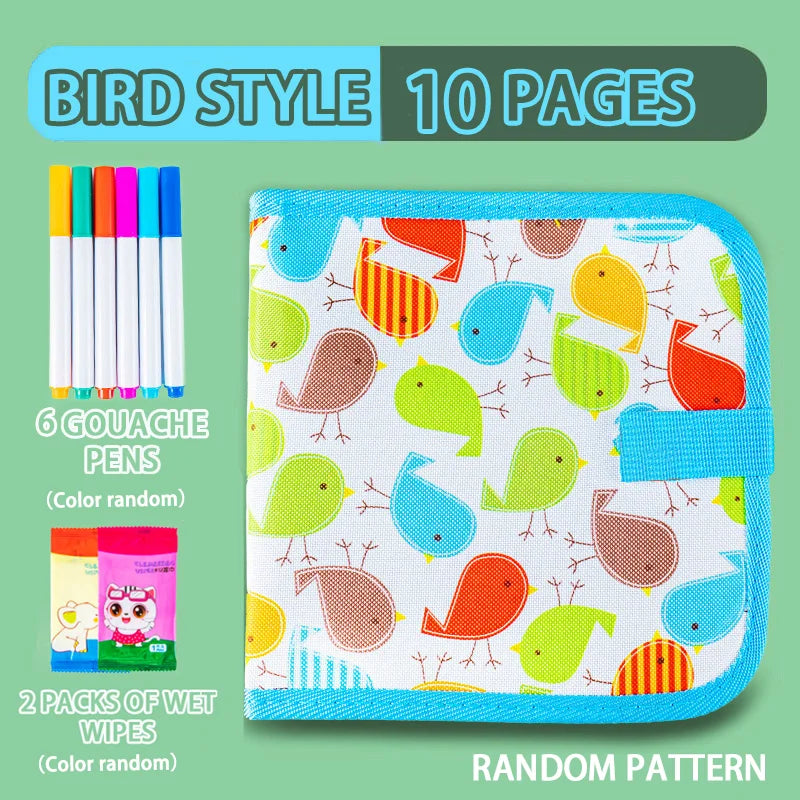 Reusable Doodle Book for Kids