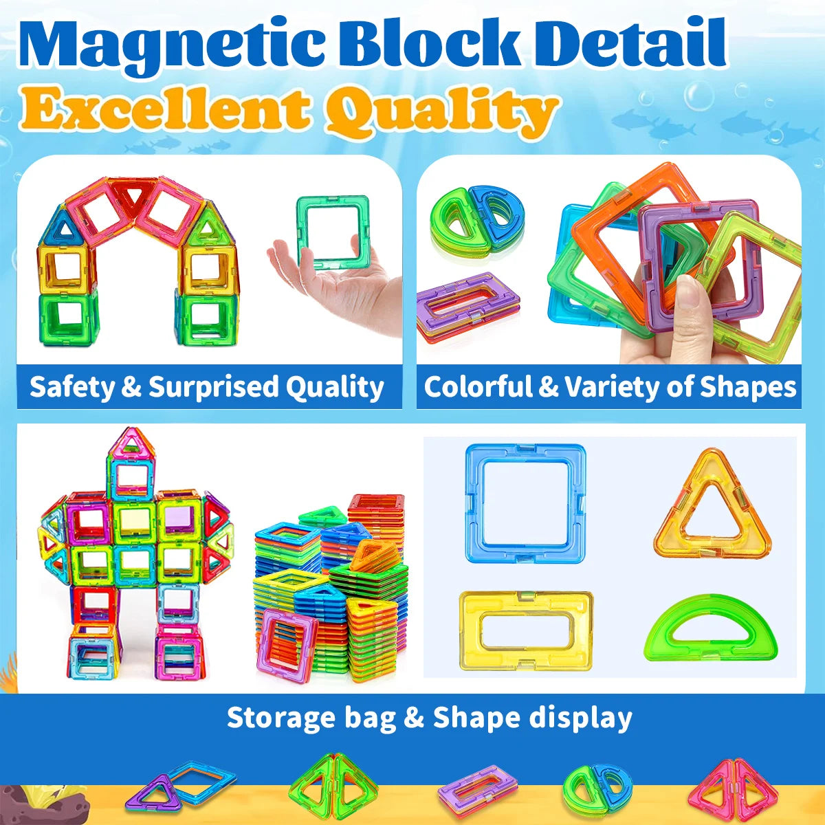 Magnetic Building Blocks