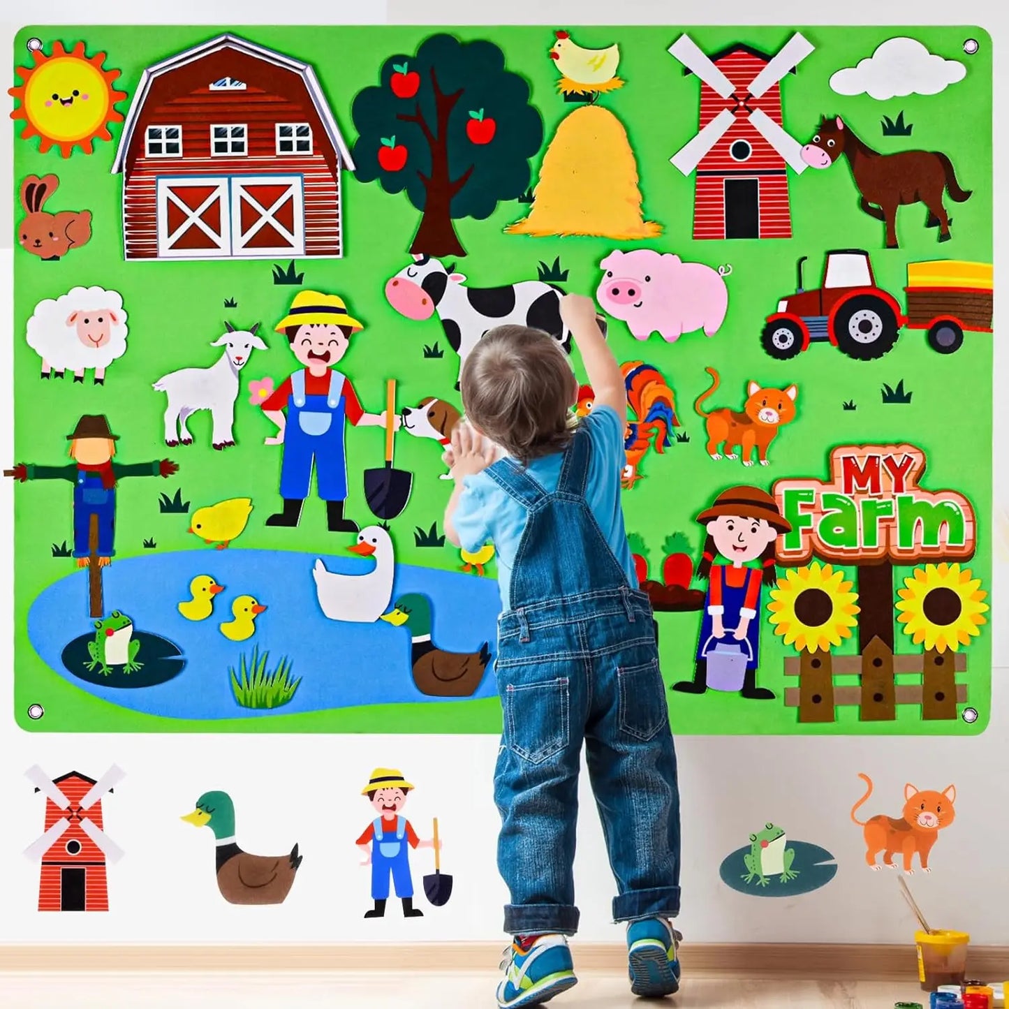 Interactive Felt Story Board