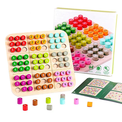 Montessori Wooden Sudoku Game