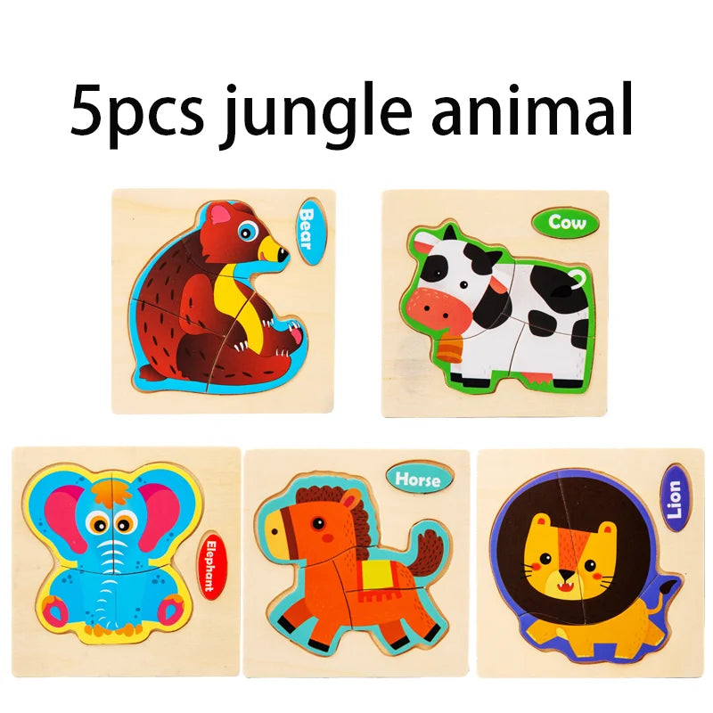 Wooden Animal Puzzle