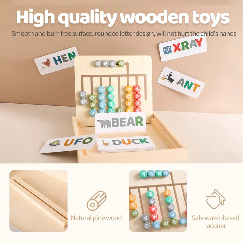 Montessori Wooden Learning Board