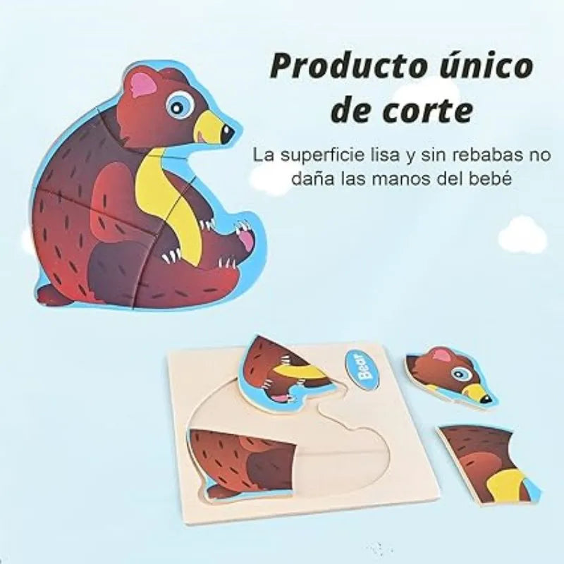 Wooden Animal Puzzle