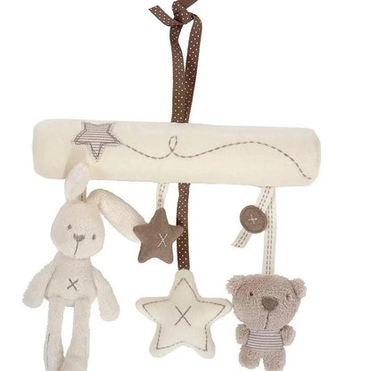 Plush Animal Baby Rattle Toy