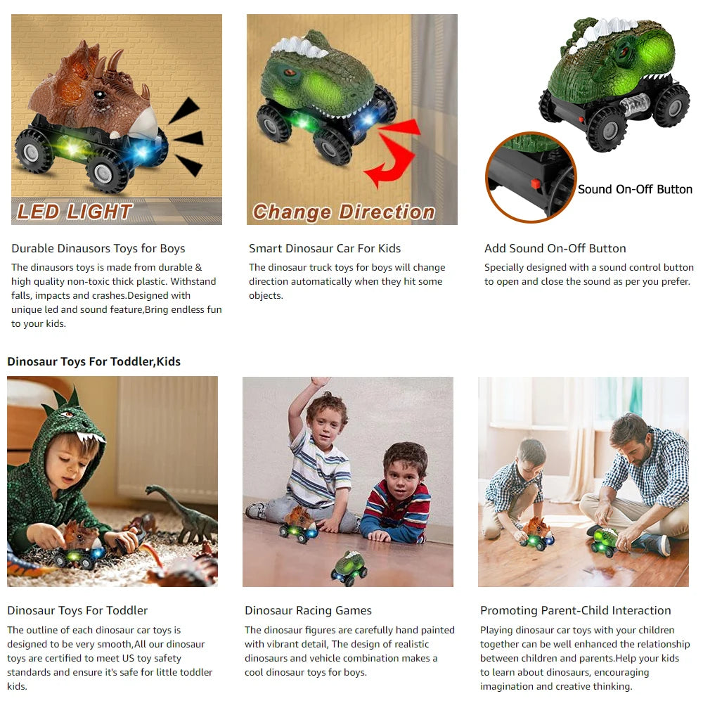 Interactive Dino Car
