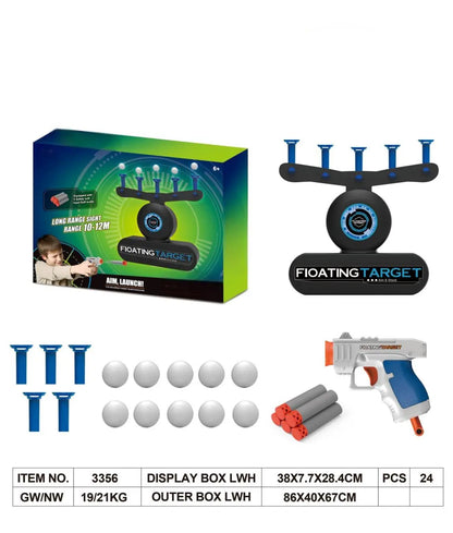 Glow-in-the-Dark Hovering Target Shooting Set