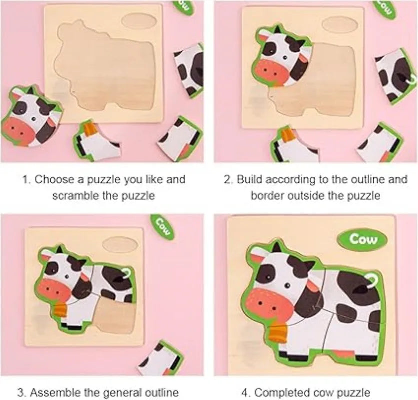 Wooden Animal Puzzle