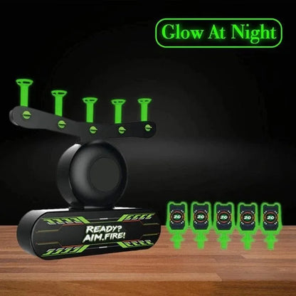Kids Floating Target Shooting Set – Glow-in-the-Dark Electric Hover Game