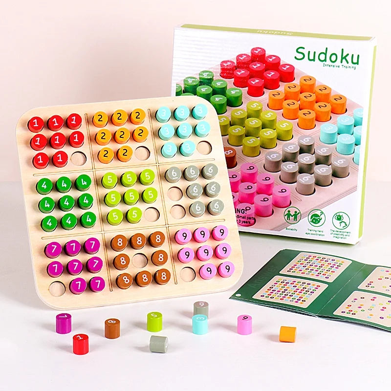 Montessori Wooden Sudoku Game