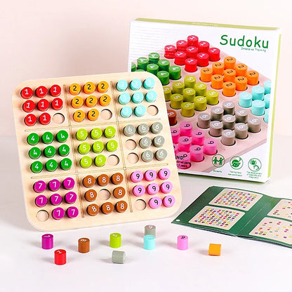 Montessori Wooden Sudoku Game