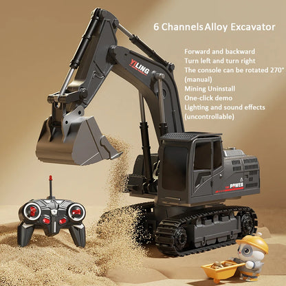 RC Excavator Toy