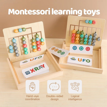 Montessori Wooden Learning Board
