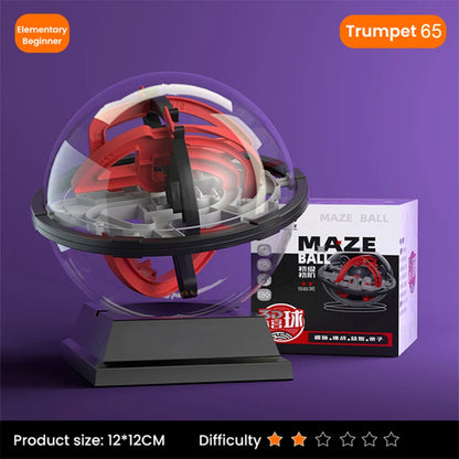 3D Balance Maze Ball
