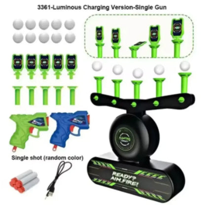 Kids Floating Target Shooting Set – Glow-in-the-Dark Electric Hover Game