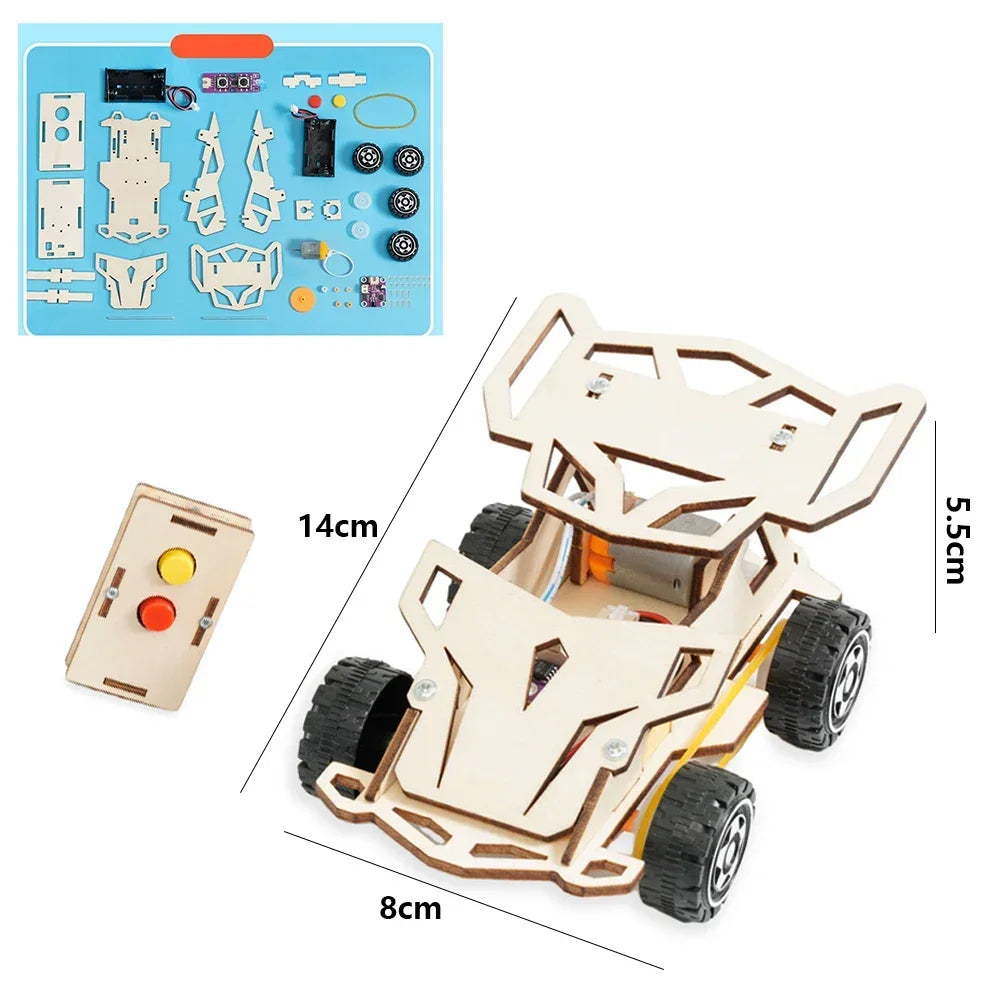 Wooden RC Car Kit