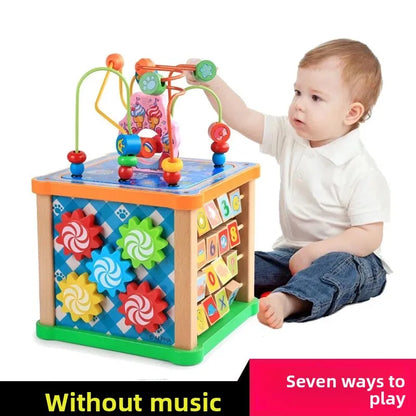 Wooden Preschool Skill Box