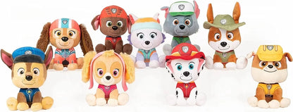 PAW Patrol Plush Toy Collection – Chase, Marshall, Skye, Zuma & Friends