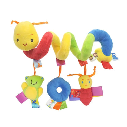 Plush Animal Baby Rattle Toy