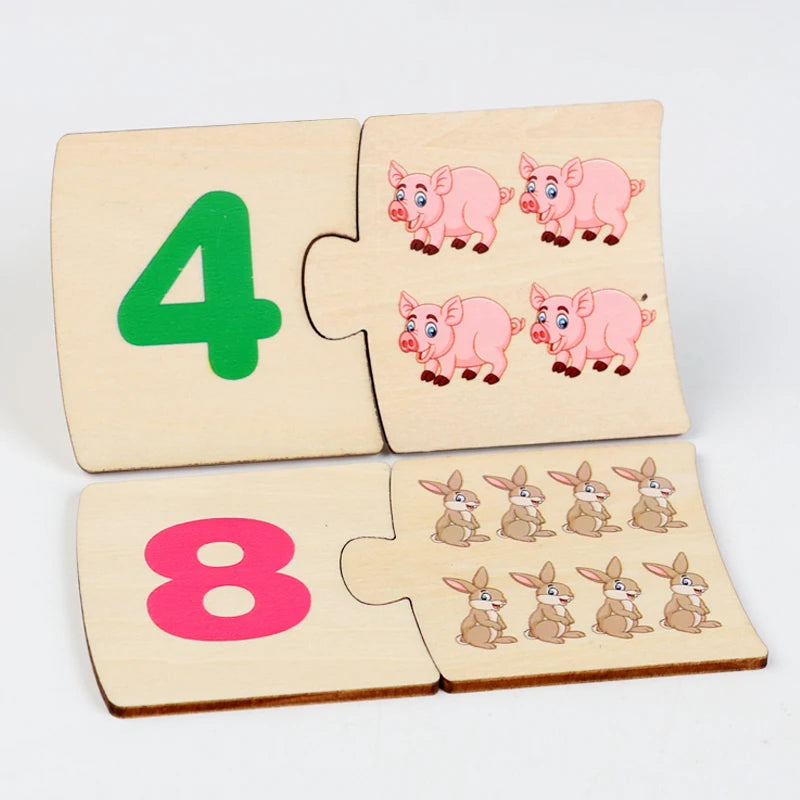Number Animal Puzzle