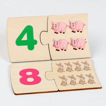 Number Animal Puzzle