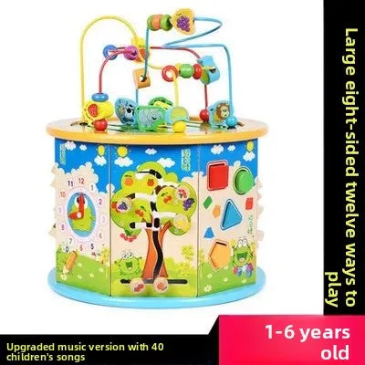 Wooden Preschool Skill Box