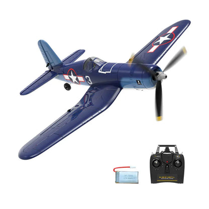 RC Spitfire Fighter Plane – 4CH Remote Control Warbird with Aerobatic Mode