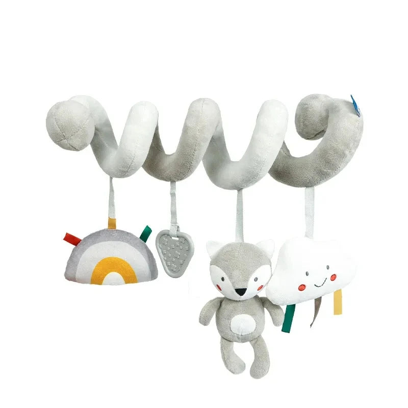 Plush Animal Baby Rattle Toy