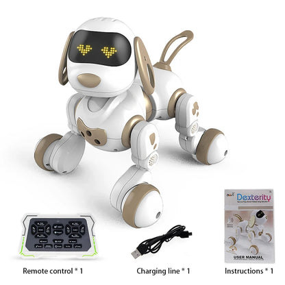Smart RC Robot Dog – Interactive Stunt Toy with Voice Control, Music & Touch Sensors