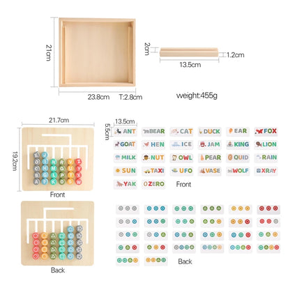 Montessori Wooden Learning Board