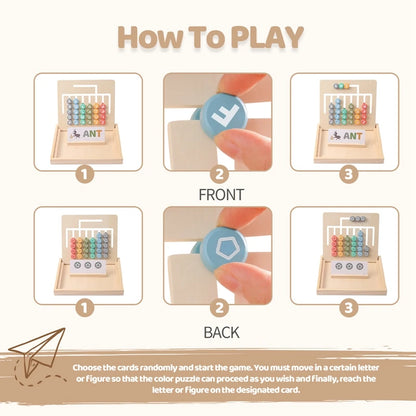 Montessori Wooden Learning Board