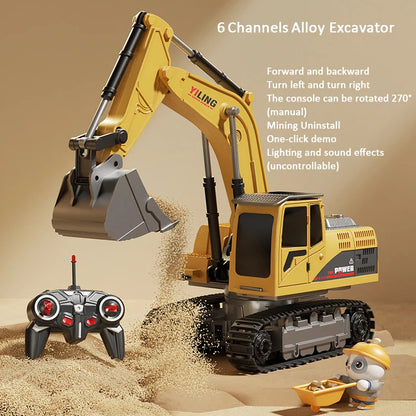 RC Excavator Toy