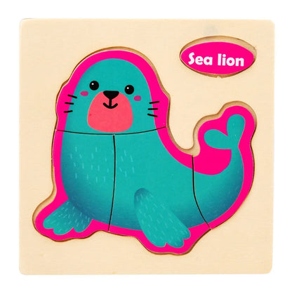 Wooden Animal Puzzle